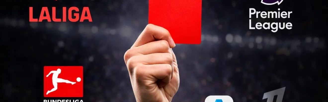 马卡：西甲65张红牌领跑欧洲五大联赛，本赛季或破百张