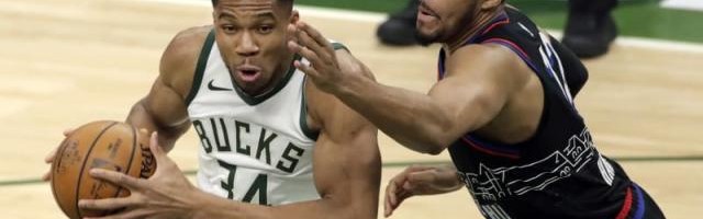 app下载-76人防线崩溃不敌雄鹿 东部第一集团又要变天？